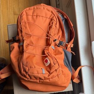 Fjallraven Orange and Gray Backpackfjallraven Skule backpack 20L